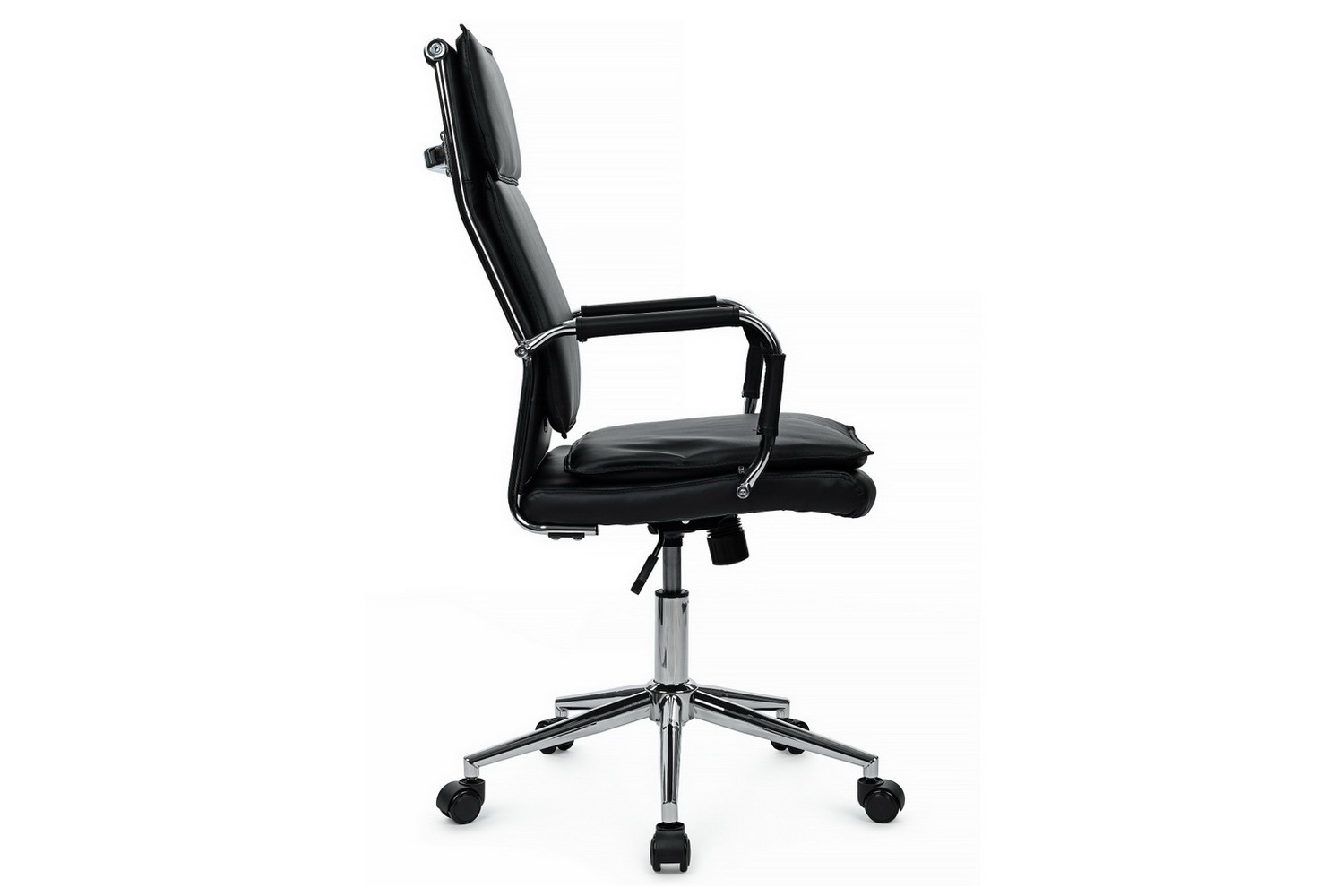 кресло руководителя rv chair dil 6018h чёрная экокожа фото